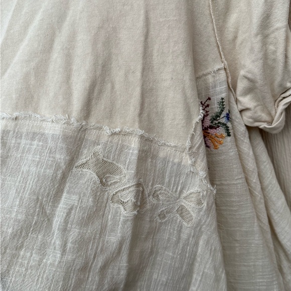 NWOT Free People Keep It Folk Top - Picture 7 of 12